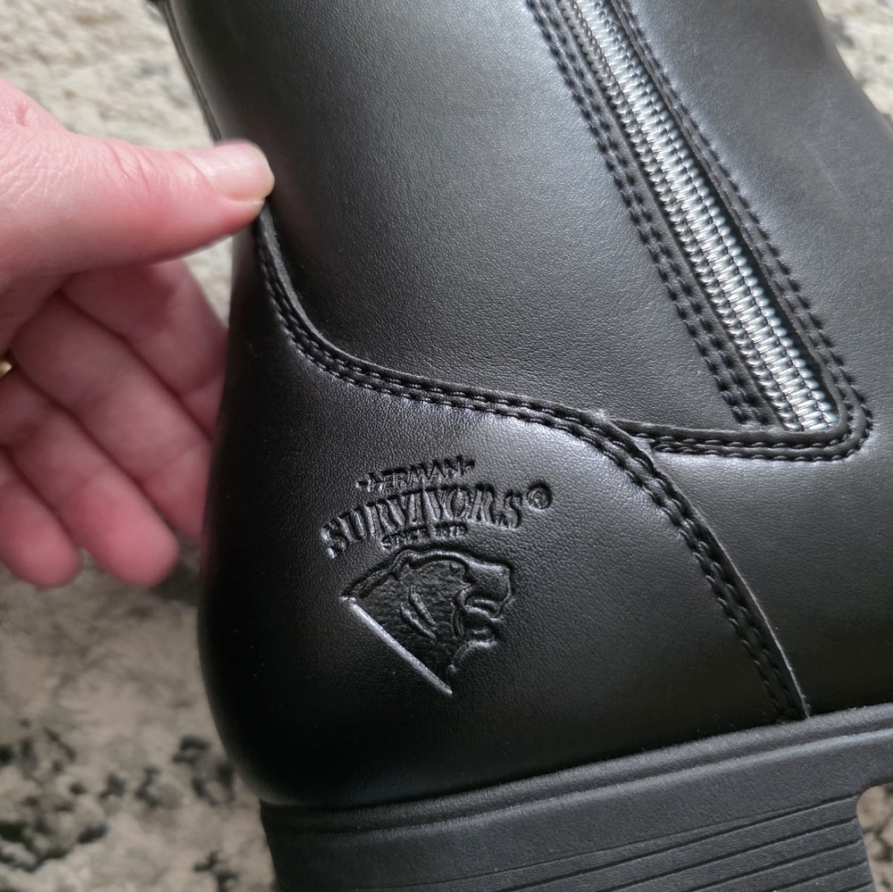 Black Ankle Boots for Women New Never Worn - Picture 3 of 5